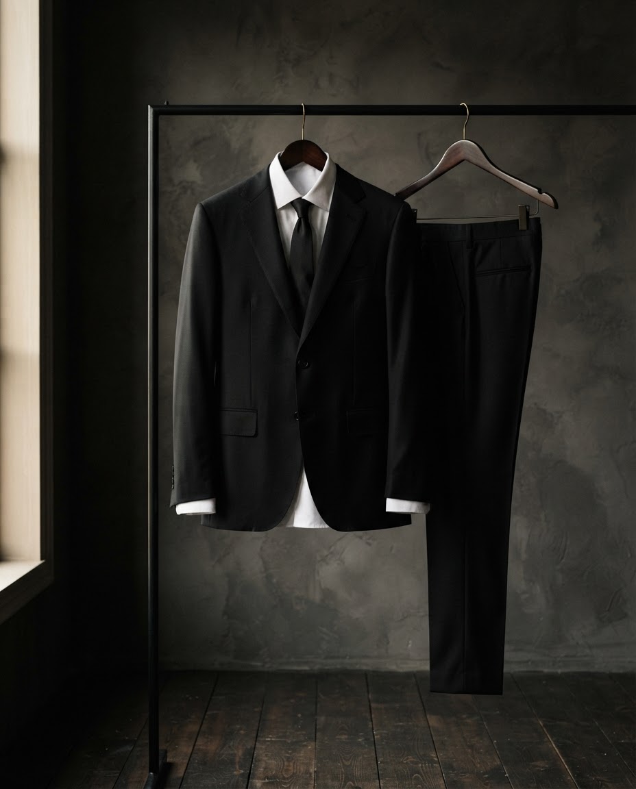 Black Two-Piece Suit