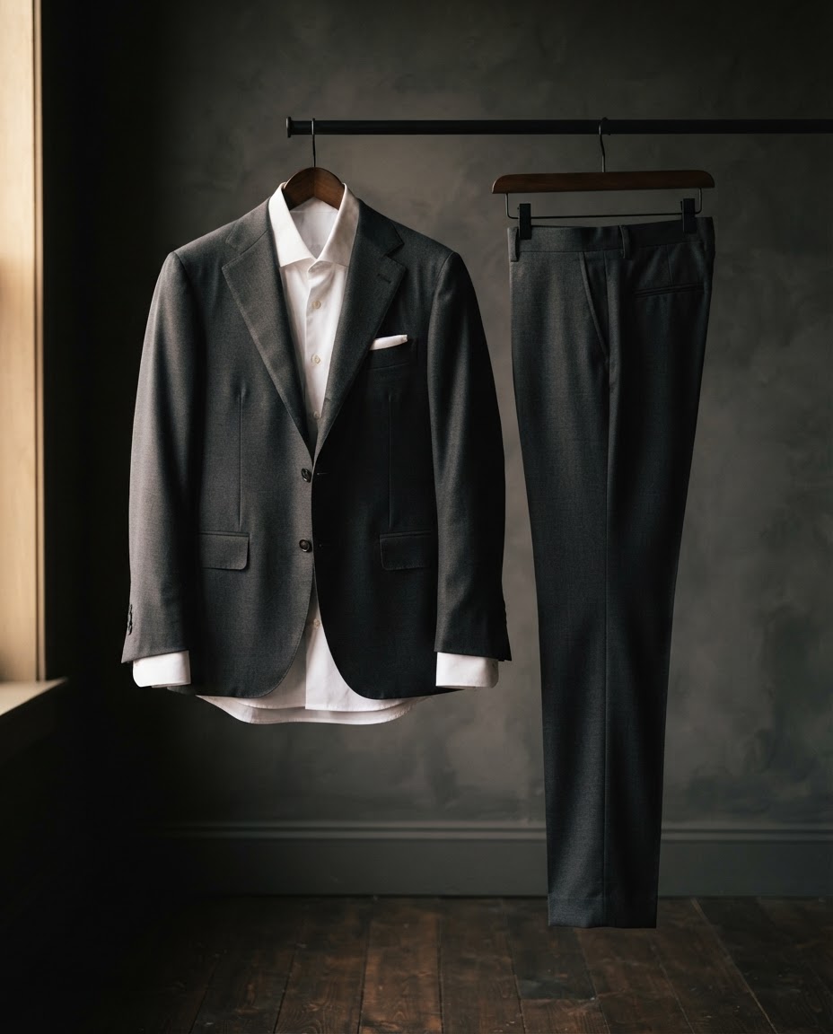 Charcoal Slim Fit Suit